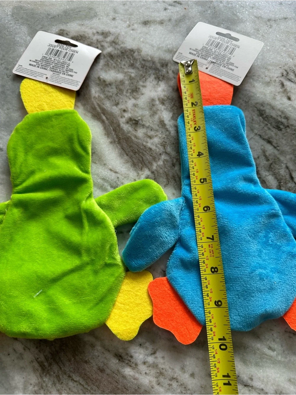 Interactive Plush Duck Dog Toys - Pack of 2